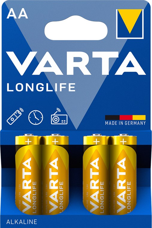 LR6/AA (Mignon) (4106) - Alkali-Mangan Batterie (Alkaline), 1,5 V
