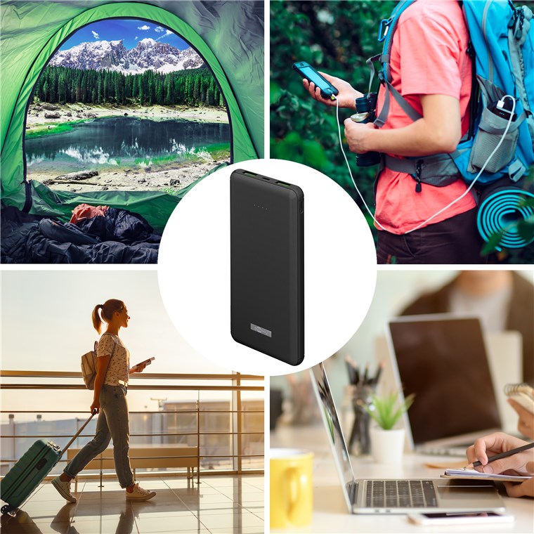 Wireless Schnelllade-Powerbank 10.000 mAh (USB-C™ PD, QC 3.0) - Kabelfreie Schnellladetechnik - ganz ohne Kabelchaos und perfekt für unterwegs Wireless Schnelllade-Powerbank 10.000 mAh (USB-C™ PD, QC 3.0) - Kabelfreie Schnellladetechnik - ganz ohne Kabelchaos und perfekt für unterwegs