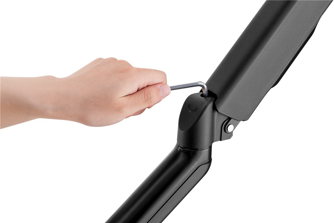 Monitorhalterung mit Gasdruckfeder - für Monitore zwischen 17 und 32 Zoll (43-81 cm) Monitorhalterung mit Gasdruckfeder - für Monitore zwischen 17 und 32 Zoll (43-81 cm)