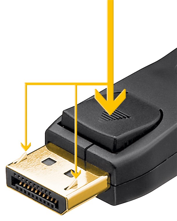 DisplayPort Verbindungskabel 1.4 - Kabellänge 1 m - DisplayPort-Stecker > DisplayPort-Stecker (8K/60Hz)