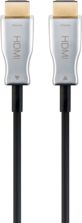 Optisches Hybrid High Speed HDMI®/™-Kabel mit Ethernet (AOC) Optisches Hybrid High Speed HDMI®/™-Kabel mit Ethernet (AOC) - Kabellänge 10 m - Hochgeschwindigkeitskabel 4K @ 60 Hz für lange Übertragungsweg