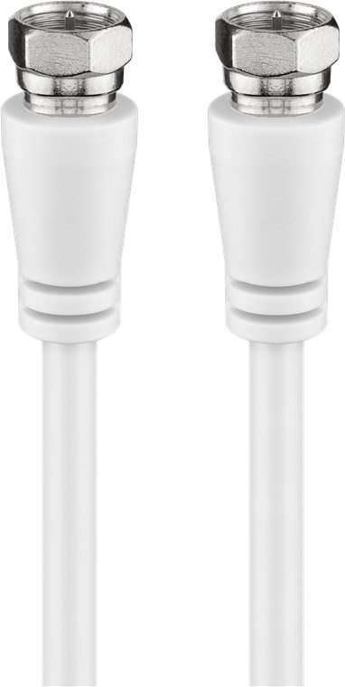 SAT Antennenkabel (class A+, >95 dB), 3x geschirmt SAT Antennenkabel (class A+, >95 dB), 3x geschirmt - Kabellänge 1.5 m - F-Stecker > F-Stecker (vollständig geschirmt)