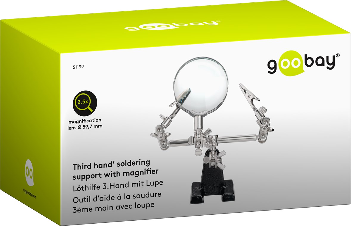 Löthilfe / Dritte Hand mit Lupe 2,5-facher Vergrößerung - die ideale Hilfe z. B. beim Löten, Modellbau Löthilfe / Dritte Hand mit Lupe 2,5-facher Vergrößerung - die ideale Hilfe z. B. beim Löten, Modellbau