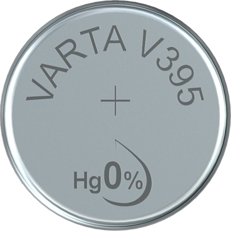 SR57 (V395) - Silberoxid-Zink-Knopfzelle, 1,55 V Uhrenbatterie