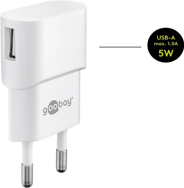 Apple Lightning Ladeset 1 A - Netzteil mit Apple Lightning Kabel 1m (weiß) Apple Lightning Ladeset 1 A - Netzteil mit Apple Lightning Kabel 1m (weiß)