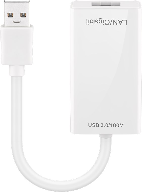 USB 2.0 Fast Ethernet Netzwerkkonverter USB 2.0 Fast Ethernet Netzwerkkonverter - zum Anschluss eines PC/MAC mit USB-Anschluss an ein Ethernet Netzwerk