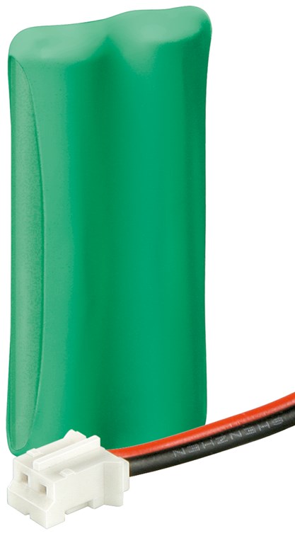 2x AAA (Micro)/HR03 - 650 mAh 2x AAA (Micro)/HR03 - 650 mAh - Hirose-Stecker, Nickel-Metallhydrid Akku (NiMH), 2,4 V