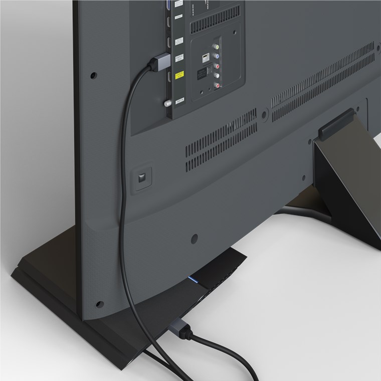 High-Speed-HDMI™-Kabel mit Ethernet (Goobay Series 2.0) - Kabellänge 1 m - HDMI™-Stecker (Typ A) > HDMI™-Stecker (Typ A)