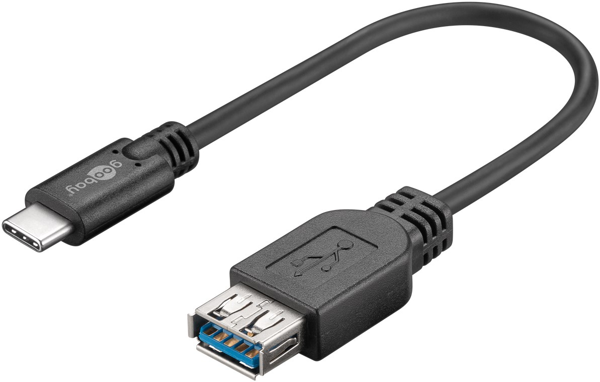 Sync & Charge Super Speed USB-C™ auf USB A 3.0 Verlängerungskabel - Kabellänge 0.2 m - USB 3.0-Buchse (Typ A) > USB-C™-Stecker Sync & Charge Super Speed USB-C™ auf USB A 3.0 Verlängerungskabel - Kabellänge 0.2 m - USB 3.0-Buchse (Typ A) > USB-C™-Stecker