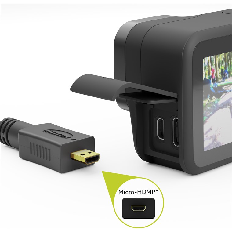 High-Speed-HDMI™-Kabel mit Ethernet (Micro, 4K @ 60 Hz) - Kabellänge 0.5 m - HDMI™-Stecker (Typ A) > HDMI™ Micro-Stecker (Typ D) High-Speed-HDMI™-Kabel mit Ethernet (Micro, 4K @ 60 Hz) - Kabellänge 0.5 m - HDMI™-Stecker (Typ A) > HDMI™ Micro-Stecker (Typ D)