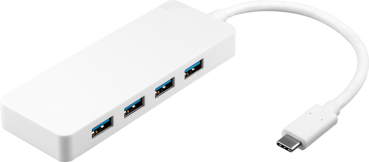 4-fach USB-C™ Multiport-Adapter 4-fach USB-C™ Multiport-Adapter - gleichzeitiger Anschluss von 4x USB 3.0 A Buchse auf USB-C™ Stecker