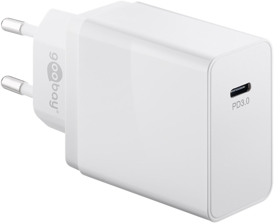 USB-C™ PD (Power Delivery) Schnellladegerät (25 W), Weiß - geeignet für Geräte mit USB-C™ (Power Delivery) wie z.B. Samsung Galaxy S21, S20 USB-C™ PD (Power Delivery) Schnellladegerät (25 W), Weiß - geeignet für Geräte mit USB-C™ (Power Delivery) wie z.B. Samsung Galaxy S21, S20