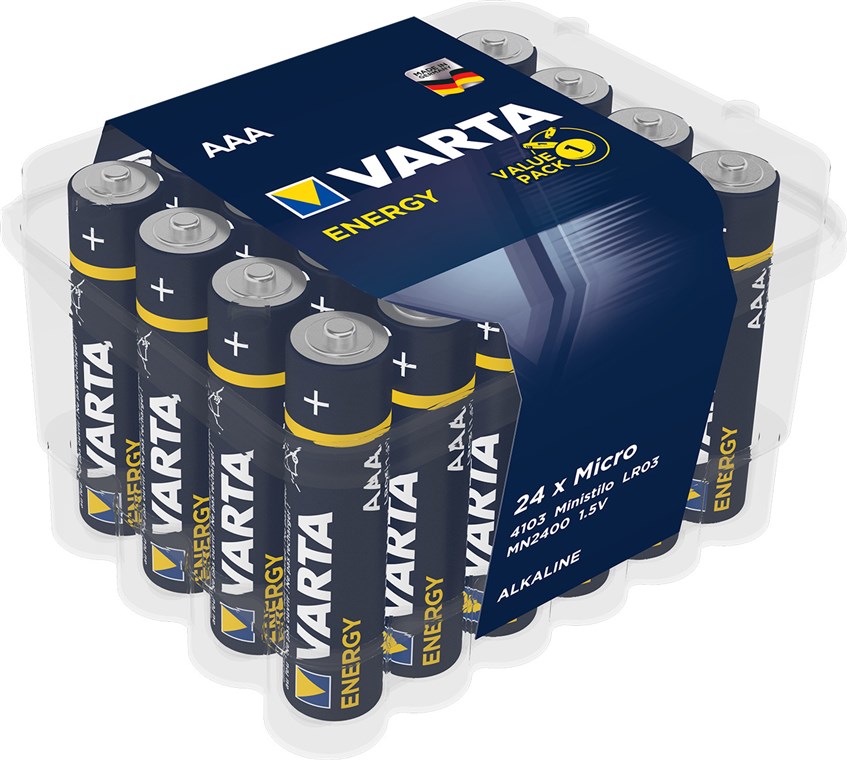 LR03/AAA (Micro) (4103) LR03/AAA (Micro) (4103) - Klapp-Blister - Alkali-Mangan Batterie (Alkaline), 1,5 V