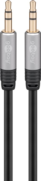 MP3 Klinke Audio Adapterkabel Stereo - Kabellänge 1.5 m - Klinke 3,5 mm Stecker (3-Pin, stereo) > Klinke 3,5 mm Stecker (3-Pin, stereo)
