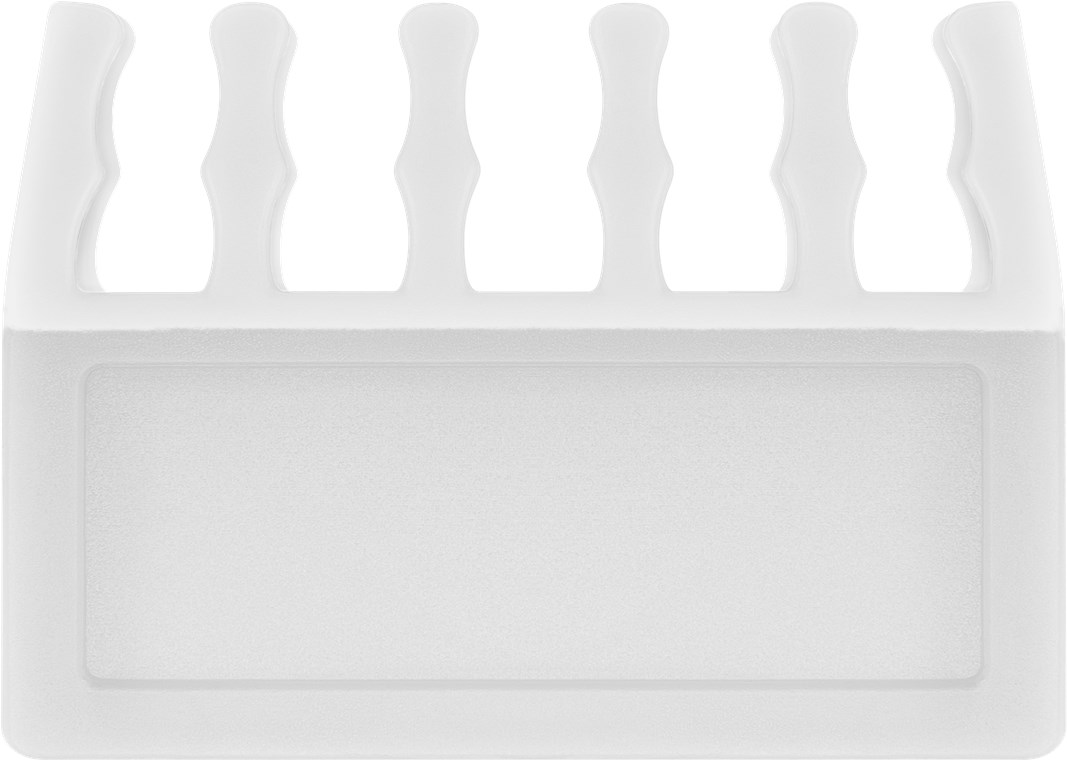 Kabelmanagement 5-Slots, weiß - Farbversion Weiß - 2er-Set zum Ordnen und Fixieren, ablösbar Kabelmanagement 5-Slots, weiß - Farbversion Weiß - 2er-Set zum Ordnen und Fixieren, ablösbar