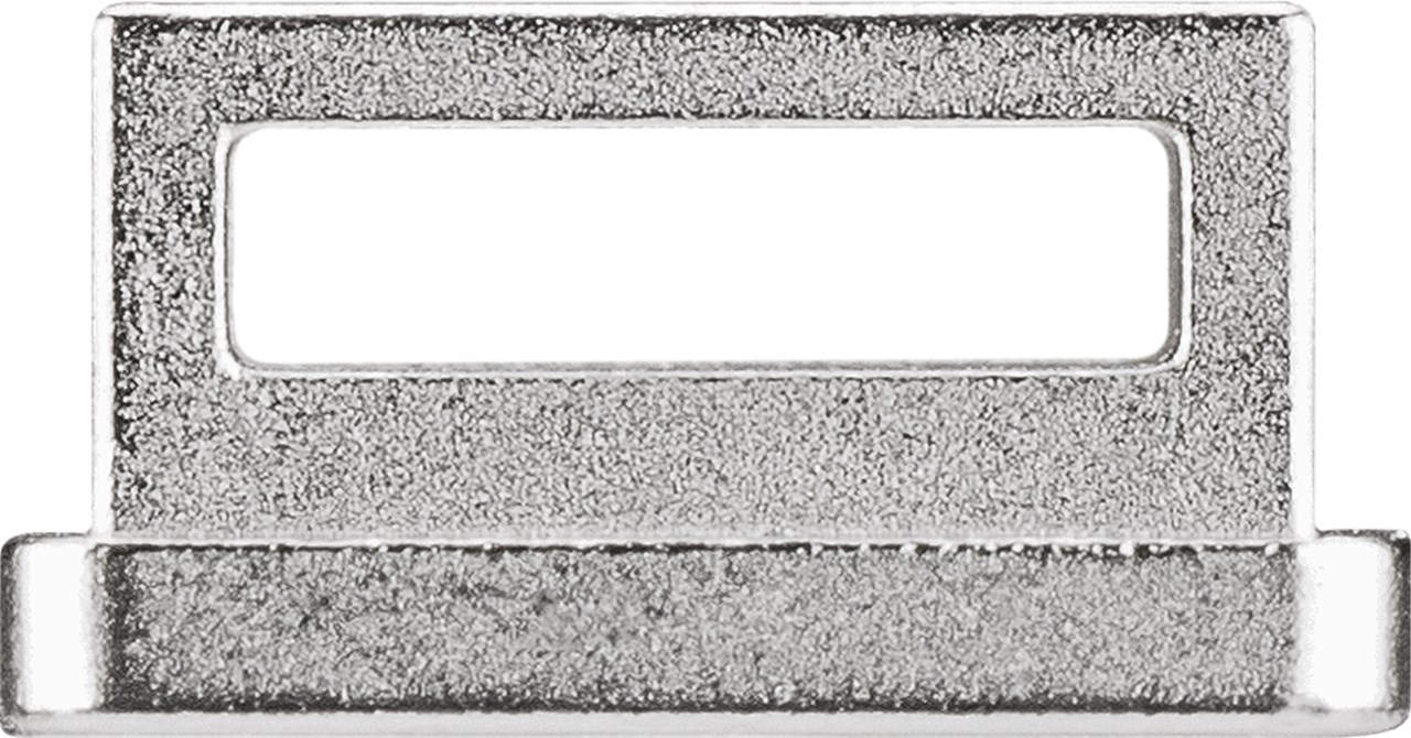 Keystone Halterung zum Geräte- und Gehäuseeinbau - Geeignet für Keystone-Port mit 19,2 x 14,9 mm