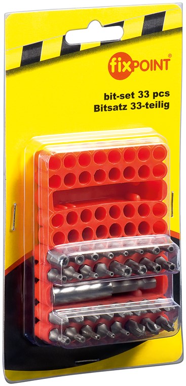 Bitsatz, 33-teilig - Bitset für Akkuschrauber und Steckschlüssel Bitsatz, 33-teilig - Bitset für Akkuschrauber und Steckschlüssel