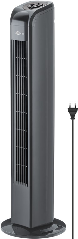 Turmventilator mit Fernbedienung - oszillierender, leiser Säulenventilator mit Stromkabel Turmventilator mit Fernbedienung - oszillierender, leiser Säulenventilator mit Stromkabel