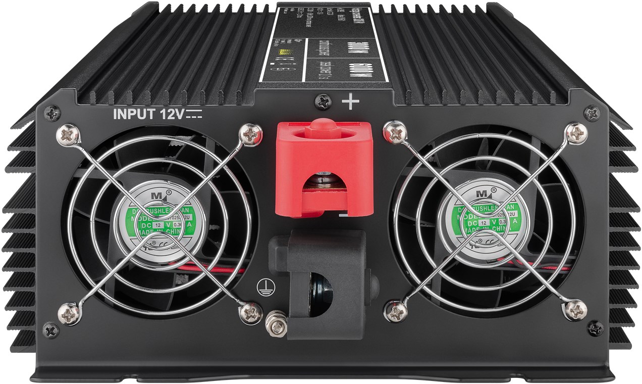 Spannungswandler 3000 W - wandelt 12 V DC in 230 V AC um Spannungswandler 3000 W - wandelt 12 V DC in 230 V AC um