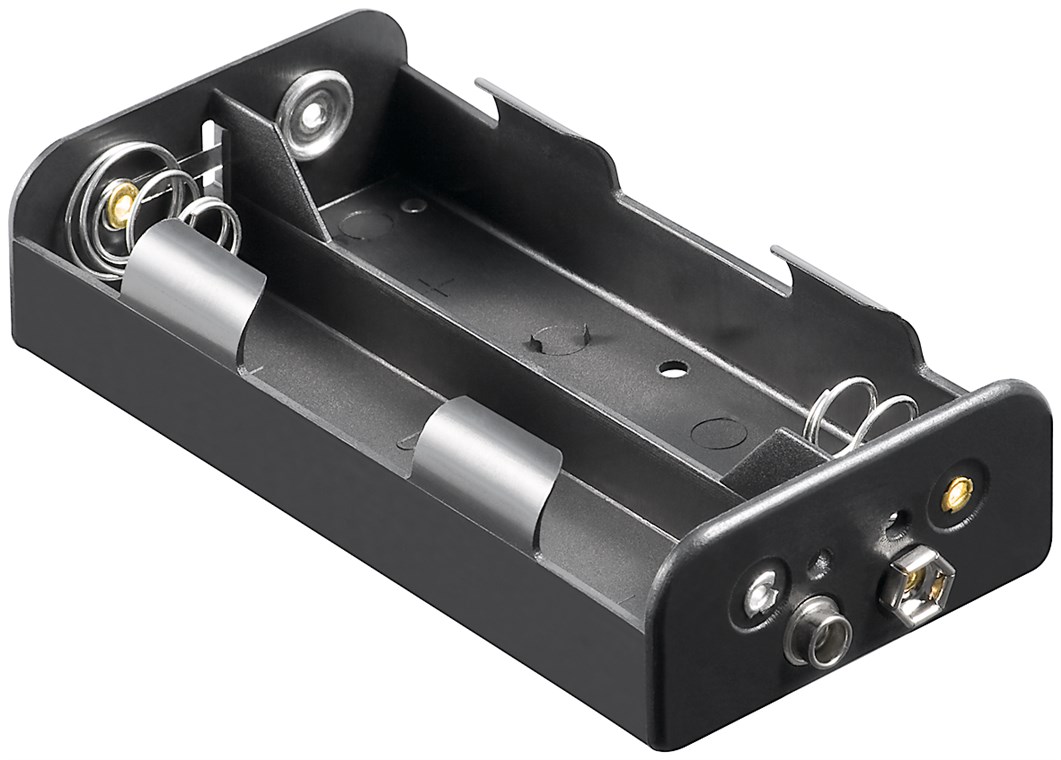 4x C (Baby) Batteriehalter 4x C (Baby) Batteriehalter - Druckknopf