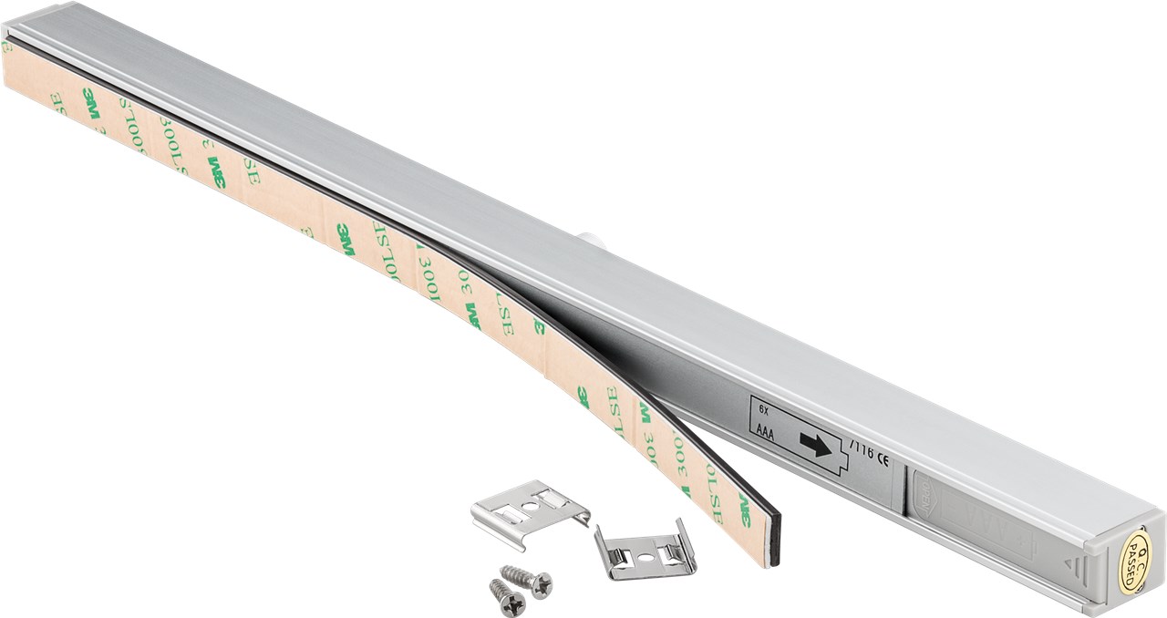 LED-Unterbauleuchte mit Bewegungsmelder - mit 160 lm und kaltweißem Licht (6500 K), ideal für Schränke, Vitrinen, Schubladen, Korridore und Garagen
