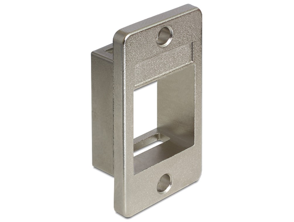 Keystone Halterung zum Geräte- und Gehäuseeinbau - Geeignet für Keystone-Port mit 19,2 x 14,9 mm Keystone Halterung zum Geräte- und Gehäuseeinbau - Geeignet für Keystone-Port mit 19,2 x 14,9 mm