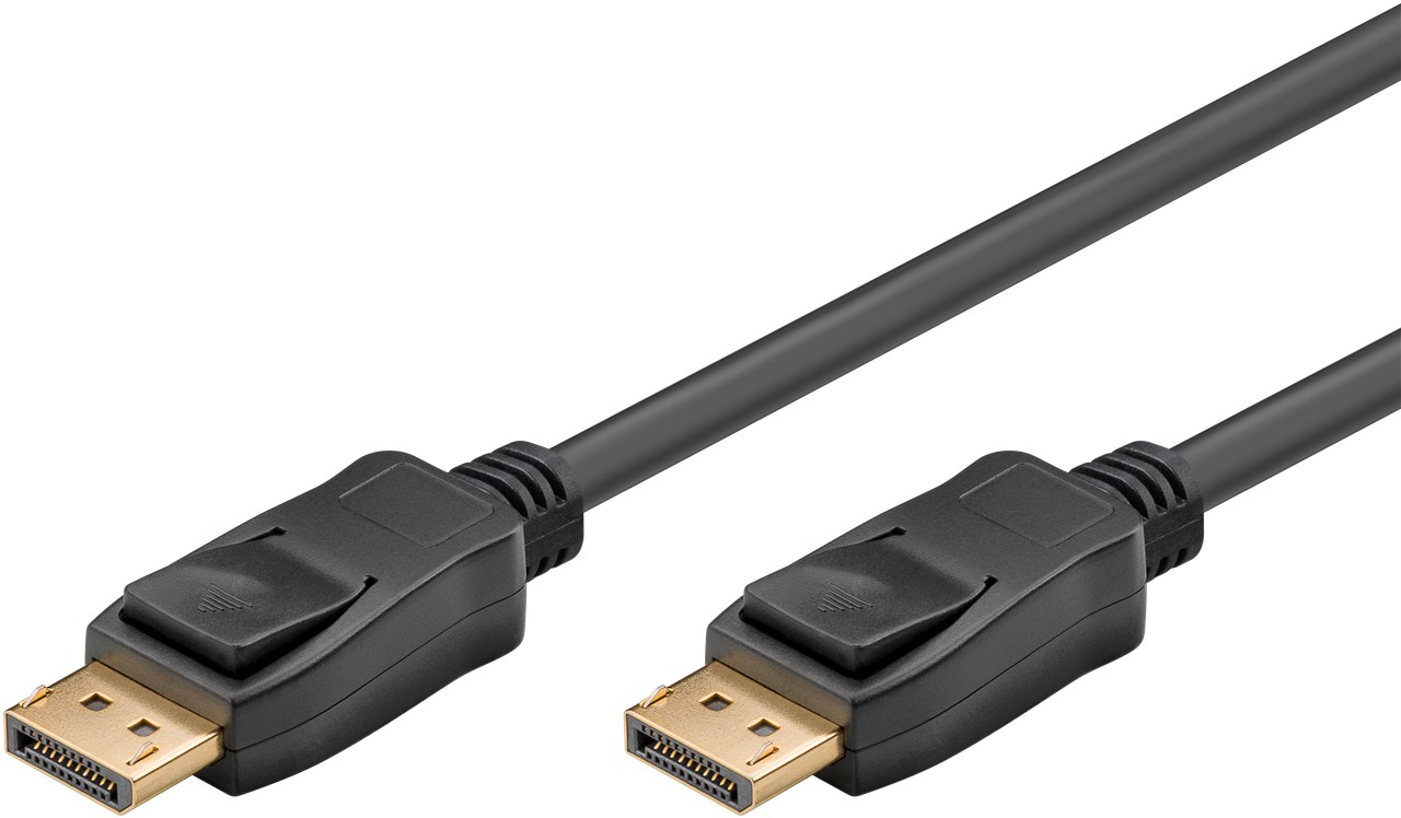DisplayPort Verbindungskabel 1.4 - Kabellänge 2 m - DisplayPort-Stecker > DisplayPort-Stecker (8K/60Hz) DisplayPort Verbindungskabel 1.4 - Kabellänge 2 m - DisplayPort-Stecker > DisplayPort-Stecker (8K/60Hz)