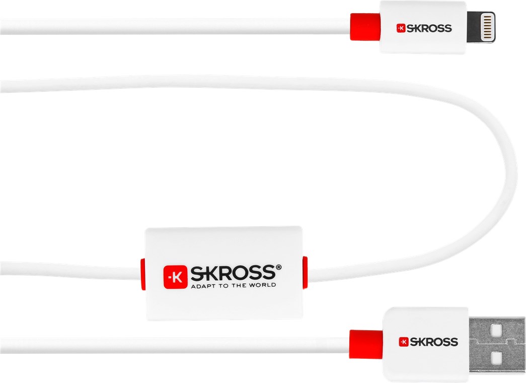 BUZZ Charge€™n Sync Alarm Lightning Kabel, weiß - Anschluss 2, Typ Apple Lightning Stecker (8-Pin) - für alle Geräte mit Lightning Anschluss BUZZ Charge€™n Sync Alarm Lightning Kabel, weiß - Anschluss 2, Typ Apple Lightning Stecker (8-Pin) - für alle Geräte mit Lightning Anschluss