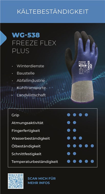 WG-538 - Größe L/9 - Baustelle, Landwirtschaft, Abfallindustrie, Kühltransporte, Winterdienste