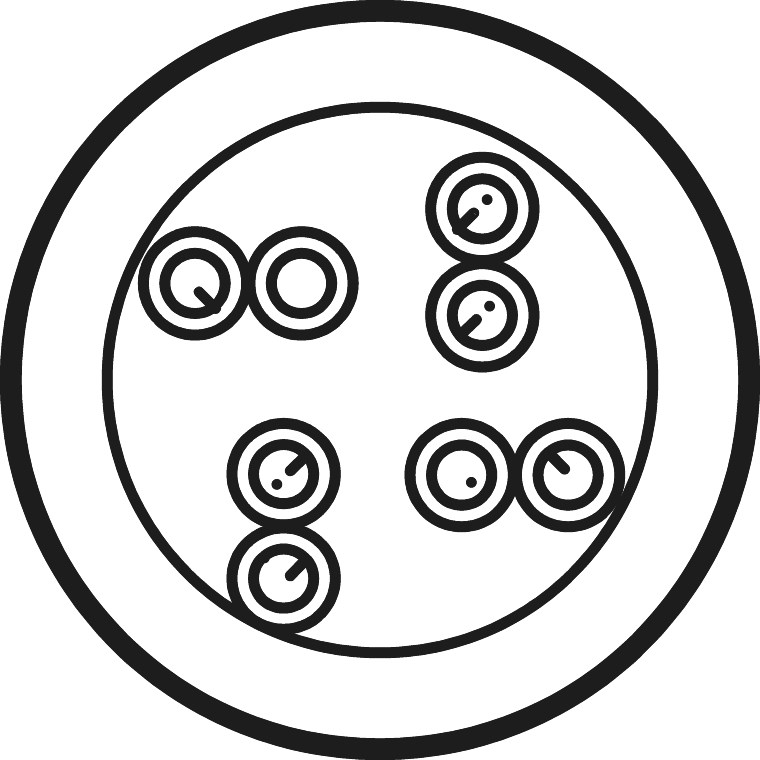 CAT 6 Netzwerkkabel, U/UTP, weiß - Kabellänge 305 m - CCA Kupfergemisch für SOHO Anwendungen, AWG 23/1 (solid), PVC CAT 6 Netzwerkkabel, U/UTP, weiß - Kabellänge 305 m - CCA Kupfergemisch für SOHO Anwendungen, AWG 23/1 (solid), PVC