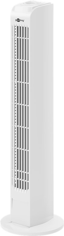 Turmventilator - oszillierender, leiser Säulenventilator mit Stromkabel Turmventilator - oszillierender, leiser Säulenventilator mit Stromkabel