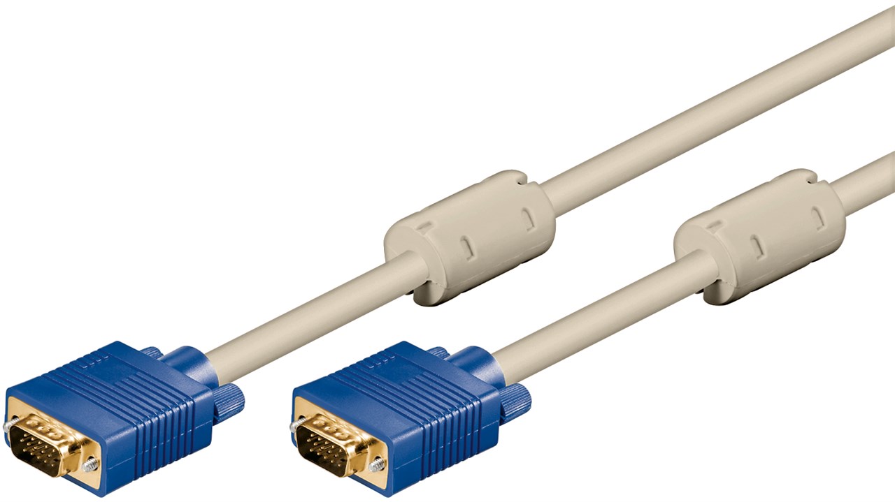 Full HD SVGA Monitorkabel, vergoldet Full HD SVGA Monitorkabel, vergoldet - Kabellänge 10 m - VGA-Stecker (15-polig) > VGA-Stecker (15-polig)