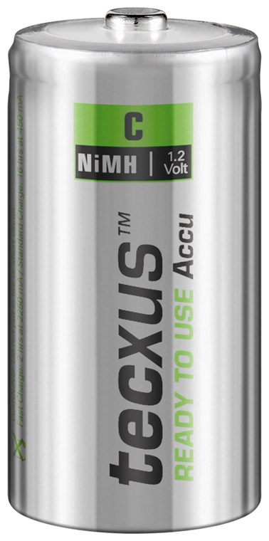 C (Baby)/HR14 - 4500 mAh - LSD-NiMH Akku (Ready-to-Use), 1,2 V C (Baby)/HR14 - 4500 mAh - LSD-NiMH Akku (Ready-to-Use), 1,2 V