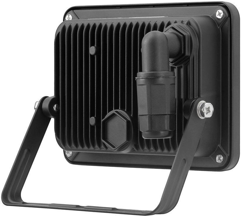 LED-Außenstrahler, 30 W - mit 2550 lm, neutralweißem Licht (4000 K) und M16-Kabelverschraubung, für den Außeneinsatz geeignet (IP65) LED-Außenstrahler, 30 W - mit 2550 lm, neutralweißem Licht (4000 K) und M16-Kabelverschraubung, für den Außeneinsatz geeignet (IP65)