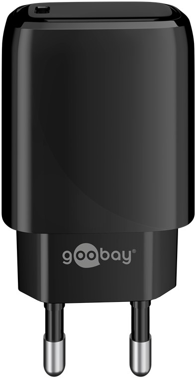 USB-C™ PD (Power Delivery) Schnellladegerät (20W) schwarz - geeignet für Geräte mit USB-C™ (Power Delivery) wie z.B. iPhone 12