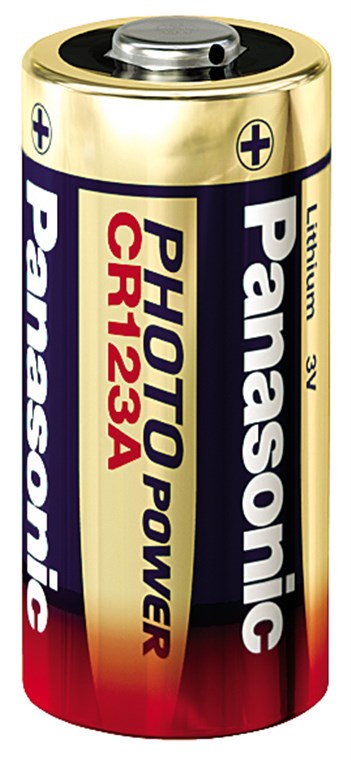 CR123A - Lithium Batterie, 3 V CR123A - Lithium Batterie, 3 V