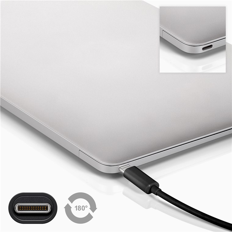 Sync & Charge Super Speed USB-C™ 3.2 Gen 1 USB-C™ Kabel - Kabellänge 0.5 m - USB-C™-Stecker > USB-C™-Stecker Sync & Charge Super Speed USB-C™ 3.2 Gen 1 USB-C™ Kabel - Kabellänge 0.5 m - USB-C™-Stecker > USB-C™-Stecker
