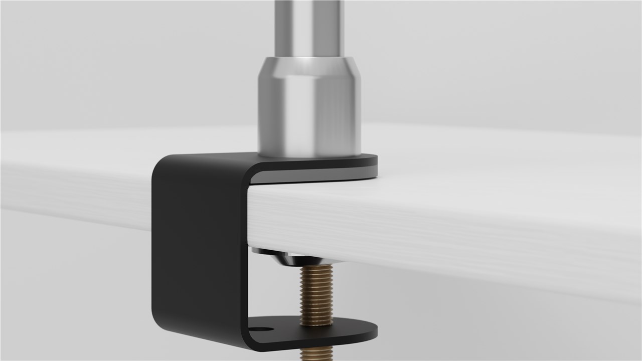 Monitorhalterung FLEX - zur Tischmontage mit auziehbarem Arm für einen Bildschirm, höhenverstellbar, (schwenkbar und neigbar) bis 15kg Monitorhalterung FLEX - zur Tischmontage mit auziehbarem Arm für einen Bildschirm, höhenverstellbar, (schwenkbar und neigbar) bis 15kg