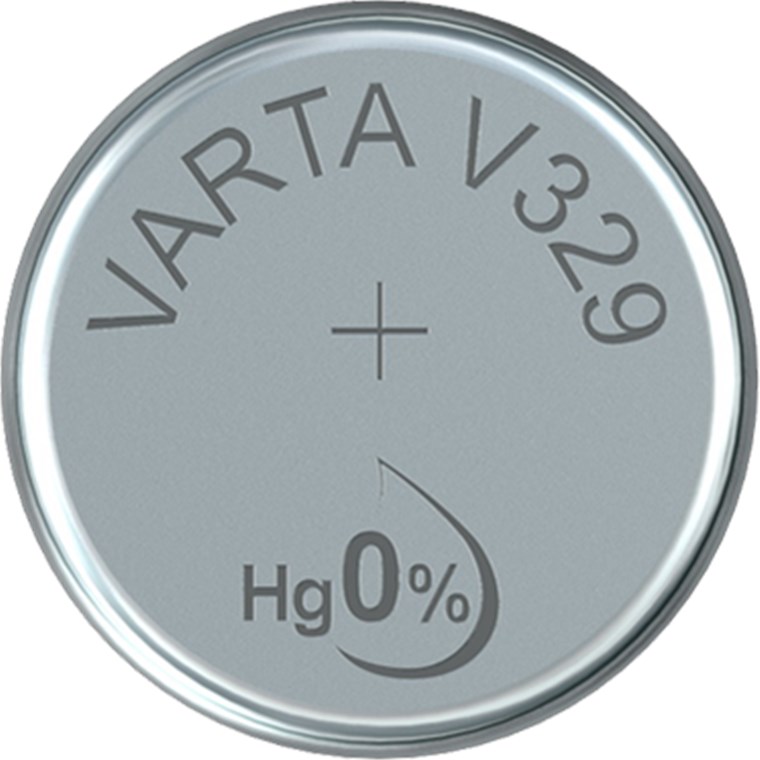 SR731 (V329) - Silberoxid-Zink-Knopfzelle, 1,55 V Uhrenbatterie