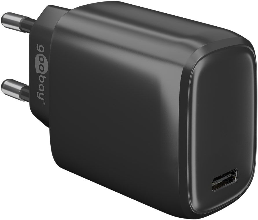 USB-C™ PD (Power Delivery) Schnellladegerät (20W) schwarz - geeignet für Geräte mit USB-C™ (Power Delivery) wie z.B. iPhone 12