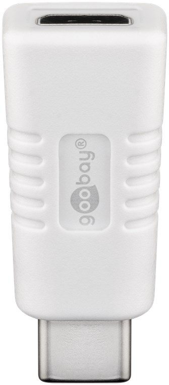 Adapter USB-C™ auf USB 2.0 Micro-B, weiß Adapter USB-C™ auf USB 2.0 Micro-B, weiß - Farbversion Weiß - USB-C™-Stecker > USB 2.0-Micro-Buchse (Typ B)