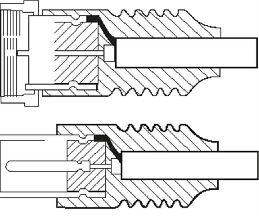 SAT/Antennen Adapterkabel ( - Kabellänge 1.5 m - F-Stecker > Koax-Stecker SAT/Antennen Adapterkabel ( - Kabellänge 1.5 m - F-Stecker > Koax-Stecker