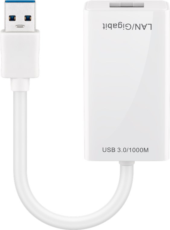 USB 3.0 Gigabit Ethernet Netzwerkkonverter USB 3.0 Gigabit Ethernet Netzwerkkonverter - zum Anschluss eines PC/MAC mit USB Anschluss an ein Ethernet Netzwerk