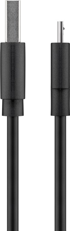 Micro USB Lade- und Synchronisationskabel - Kabellänge 0.5 m - für Android-Geräte; Schwarz Micro USB Lade- und Synchronisationskabel - Kabellänge 0.5 m - für Android-Geräte; Schwarz