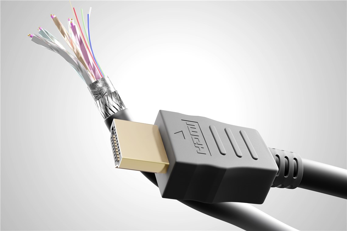 High Speed HDMI™ Kabel mit Ethernet - Kabellänge 2 m - HDMI™-Stecker (Typ A) > HDMI™-Stecker (Typ A) High Speed HDMI™ Kabel mit Ethernet - Kabellänge 2 m - HDMI™-Stecker (Typ A) > HDMI™-Stecker (Typ A)