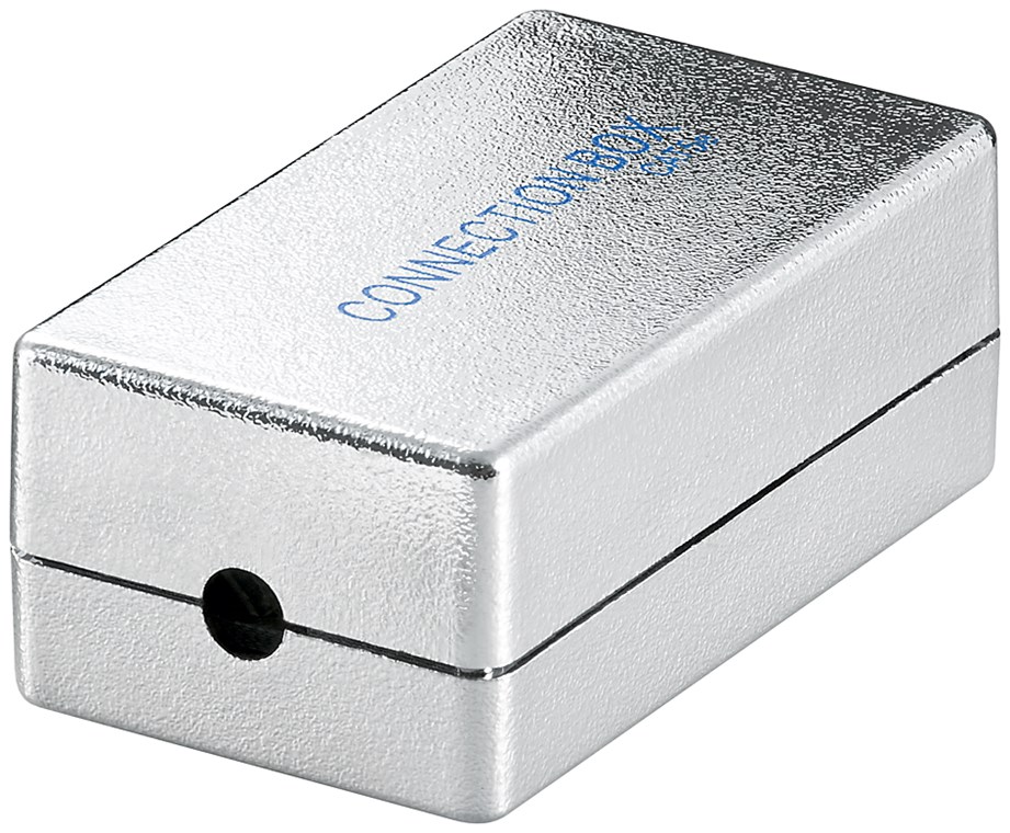 Netzwerk Verbindungs-/ Anschlussbox CAT 5e (100MHz), STP Netzwerk Verbindungs-/ Anschlussbox CAT 5e (100MHz), STP - Schirmungsklasse STP - Zur Verbindung von 2x LAN-Kabeln, geschirmt, Klemmleiste für werkzeugfreie LSA-Montage