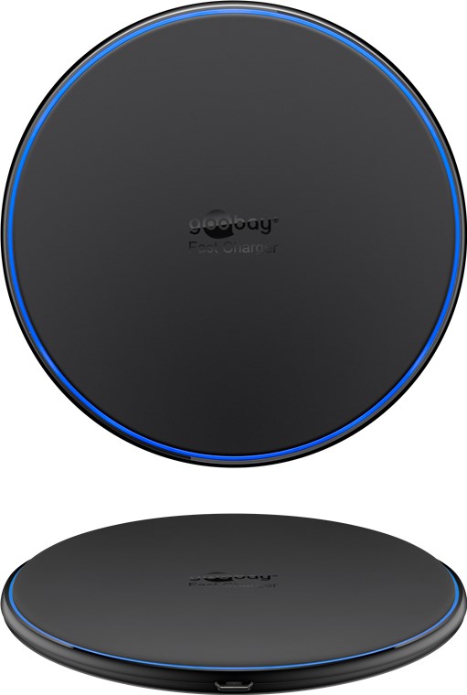 Kabelloses Schnellladegerät 10 W - geeignet für Smartphones und Geräte mit Qi-Standard Kabelloses Schnellladegerät 10 W - geeignet für Smartphones und Geräte mit Qi-Standard