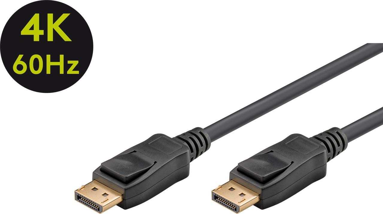 DisplayPort Verbindungskabel 1.2 - Kabellänge 5 m - DisplayPort-Stecker > DisplayPort-Stecker