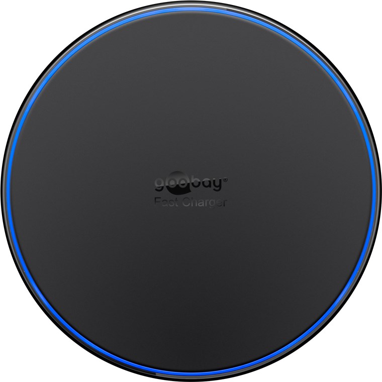 Kabelloses Schnellladegerät 10 W - geeignet für Smartphones und Geräte mit Qi-Standard Kabelloses Schnellladegerät 10 W - geeignet für Smartphones und Geräte mit Qi-Standard