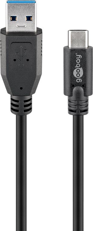 Sync & Charge Super Speed USB-C™ auf USB A 3.0 Ladekabel - Kabellänge 0.5 m - USB 3.0-Stecker (Typ A) > USB-C™-Stecker